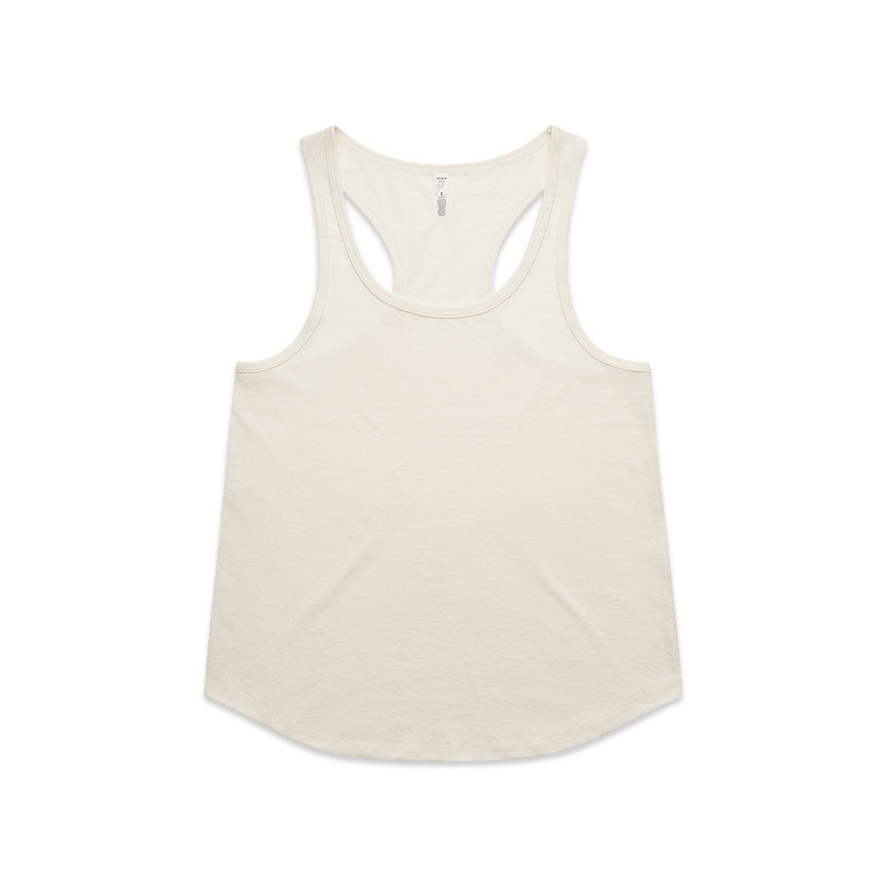 4611 - AS Colour - Womens Maple Active Blend Racerback Ecru