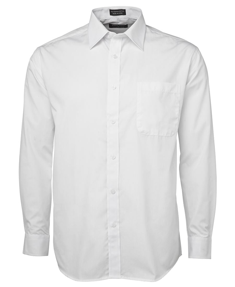 4P - JB's Wear - Men's Long Sleeve Poplin Shirt