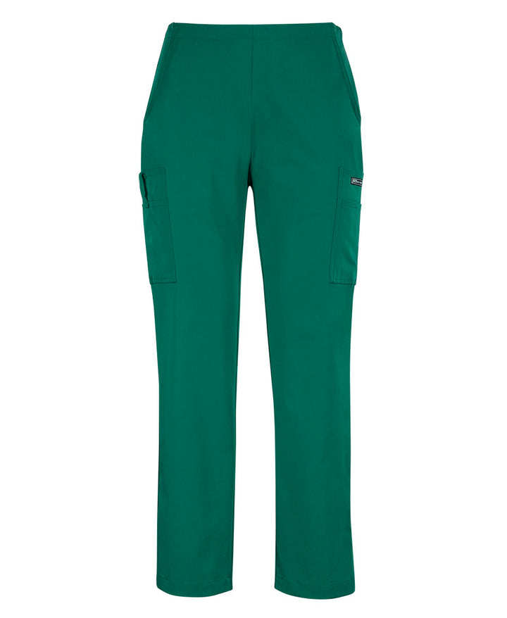4SNP1 - JB's Wear - Ladies NU Scrub Cargo Pant Hunter Green