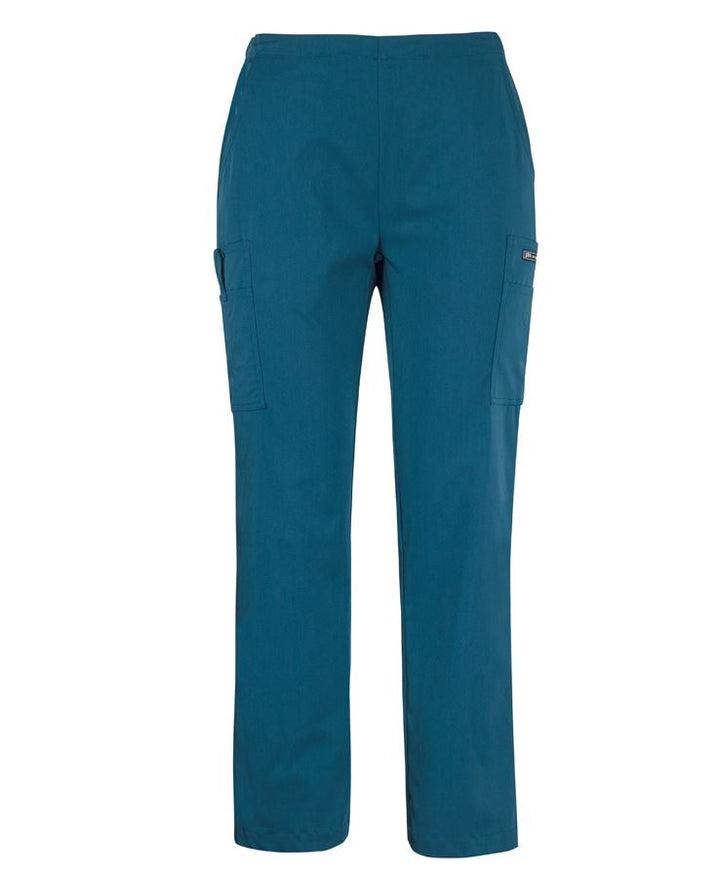 4SNP1 - JB's Wear - Ladies NU Scrub Cargo Pant Storm Blue 