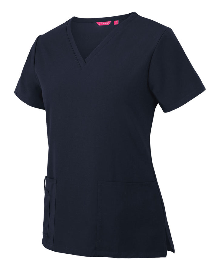 4SNT1 - JB's Wear - Ladies NU Scrub Top - Navy