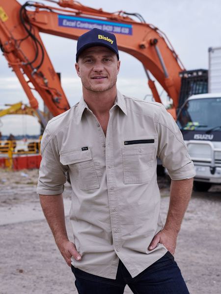 BS6144 - Bisley - Flx & Move Long Sleeve Utility Work Shirt