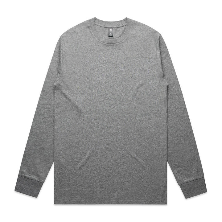 5071 - AS Colour - Classic L/S Tee Grey Marle