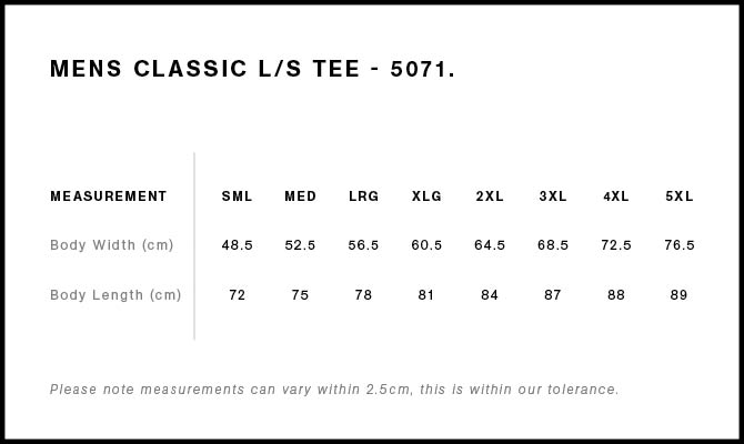 5071 - AS Colour - Classic L/S Tee