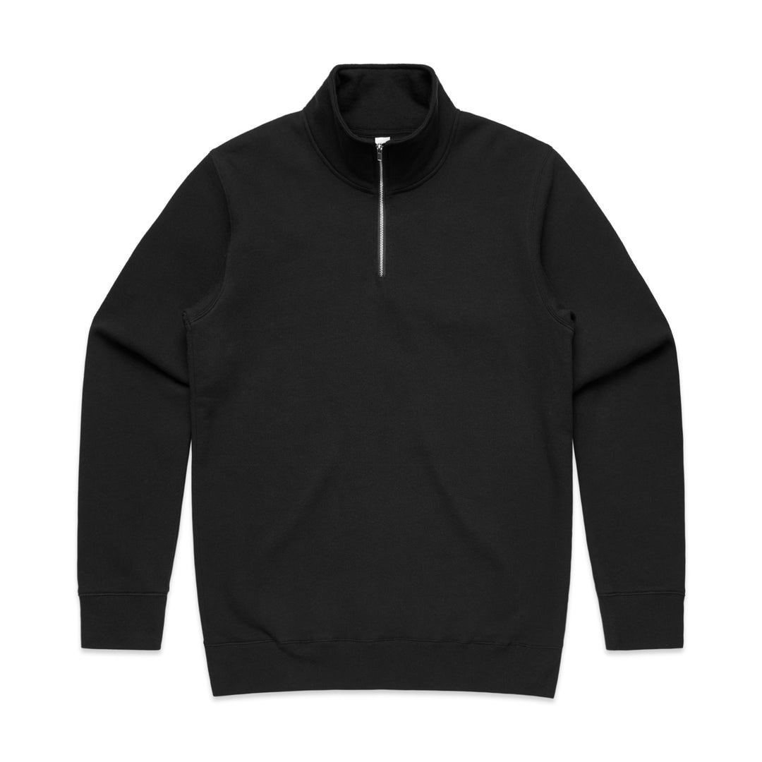 5125 - AS Colour - Stencil Half Zip Crew Sweat 350gsm