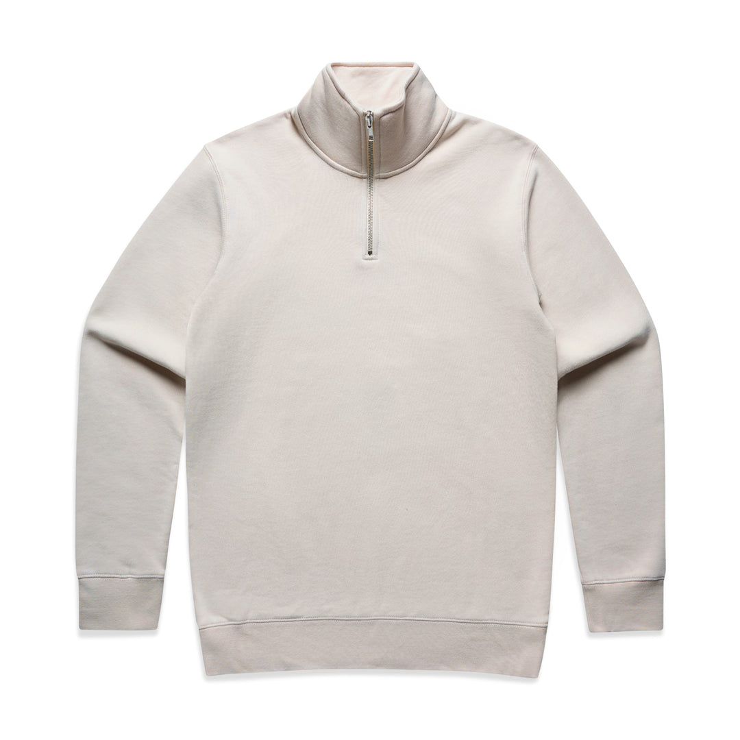 5125 - AS Colour - Stencil Half Zip Crew Sweat 350gsm