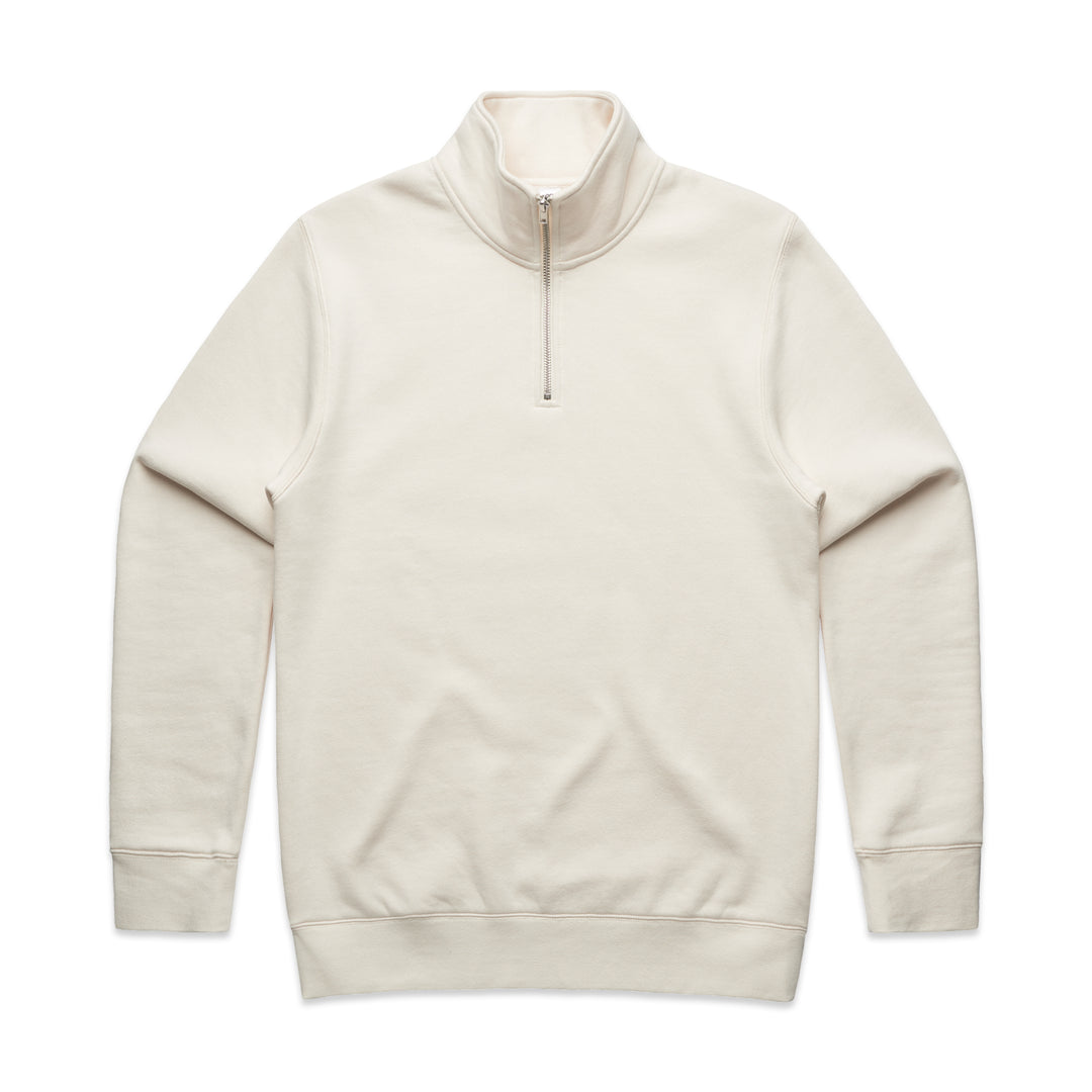 5125 - AS Colour - Stencil Half Zip Crew Sweat 350gsm