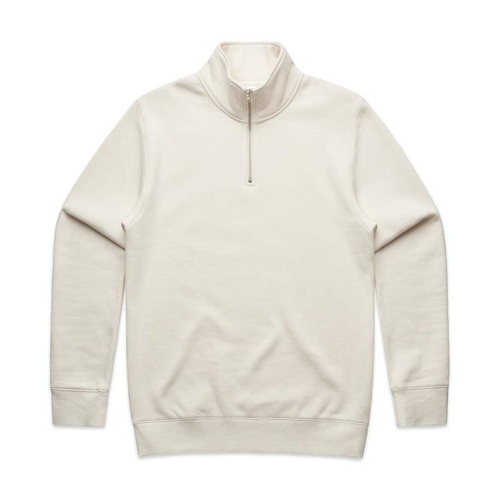 5125 - AS Colour - Stencil Half Zip Crew Sweat 350gsm