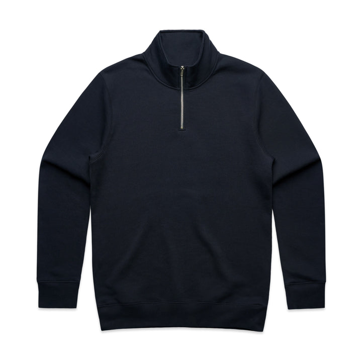 5125 - AS Colour - Stencil Half Zip Crew Sweat 350gsm