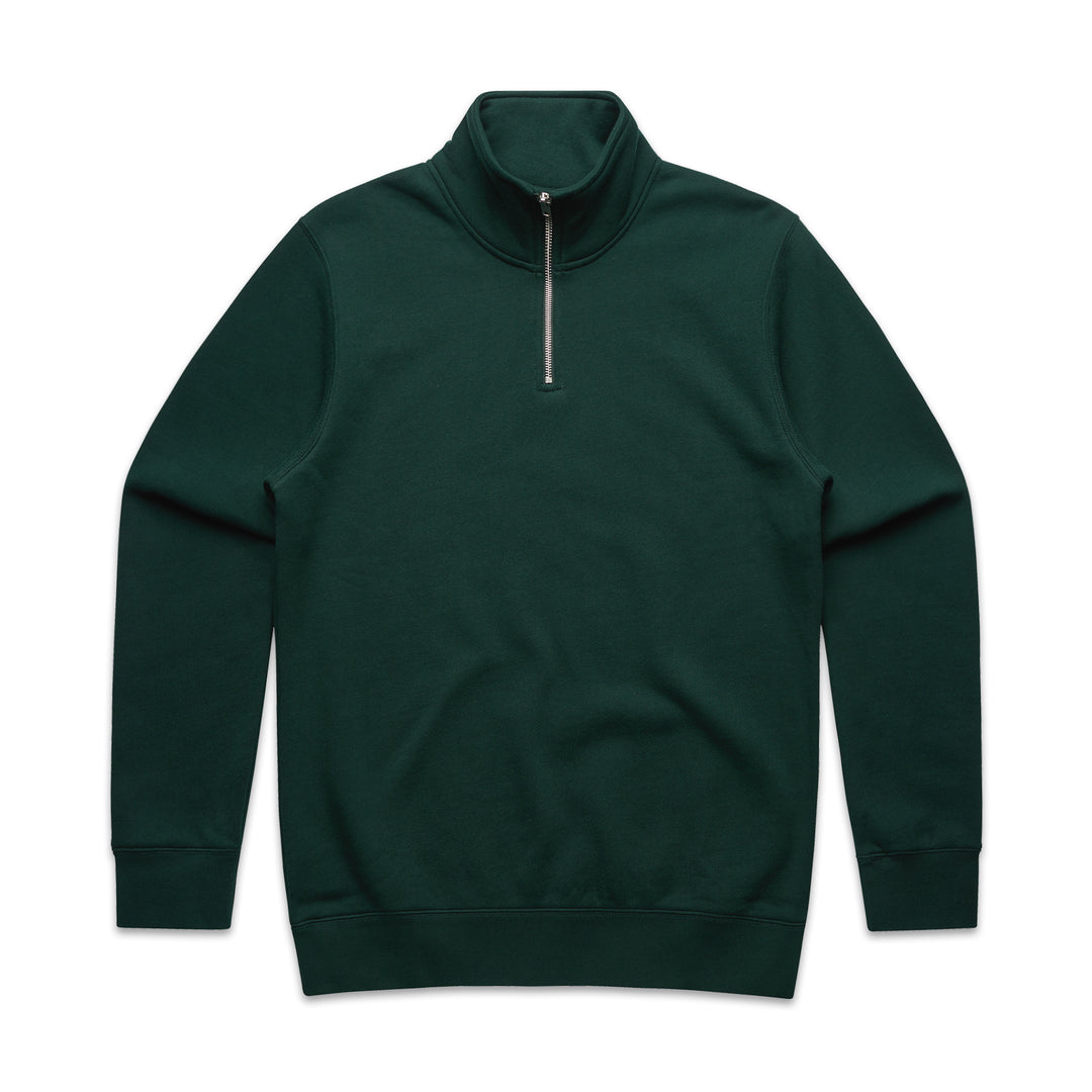 5125 - AS Colour - Stencil Half Zip Crew Sweat 350gsm