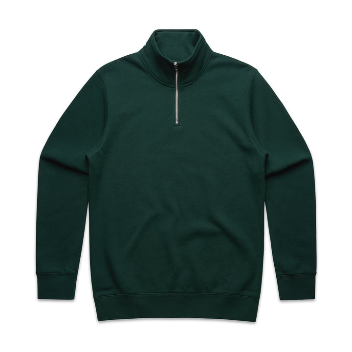 5125 - AS Colour - Stencil Half Zip Crew Sweat 350gsm