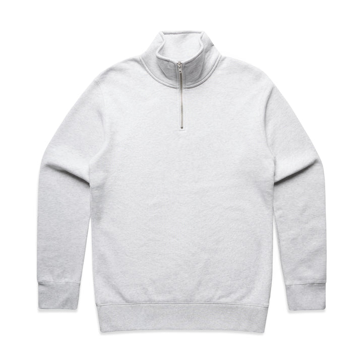 5125 - AS Colour - Stencil Half Zip Crew Sweat 350gsm