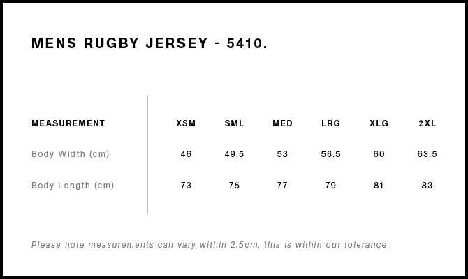 5410 - AS Colour - Rugby Jersey