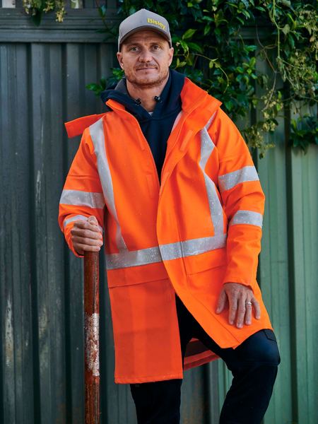 BJ9366XT - Bisley - X Taped Hi-Vis Storm Jacket