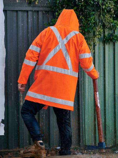 BJ9366XT - Bisley - X Taped Hi-Vis Storm Jacket - Clearance