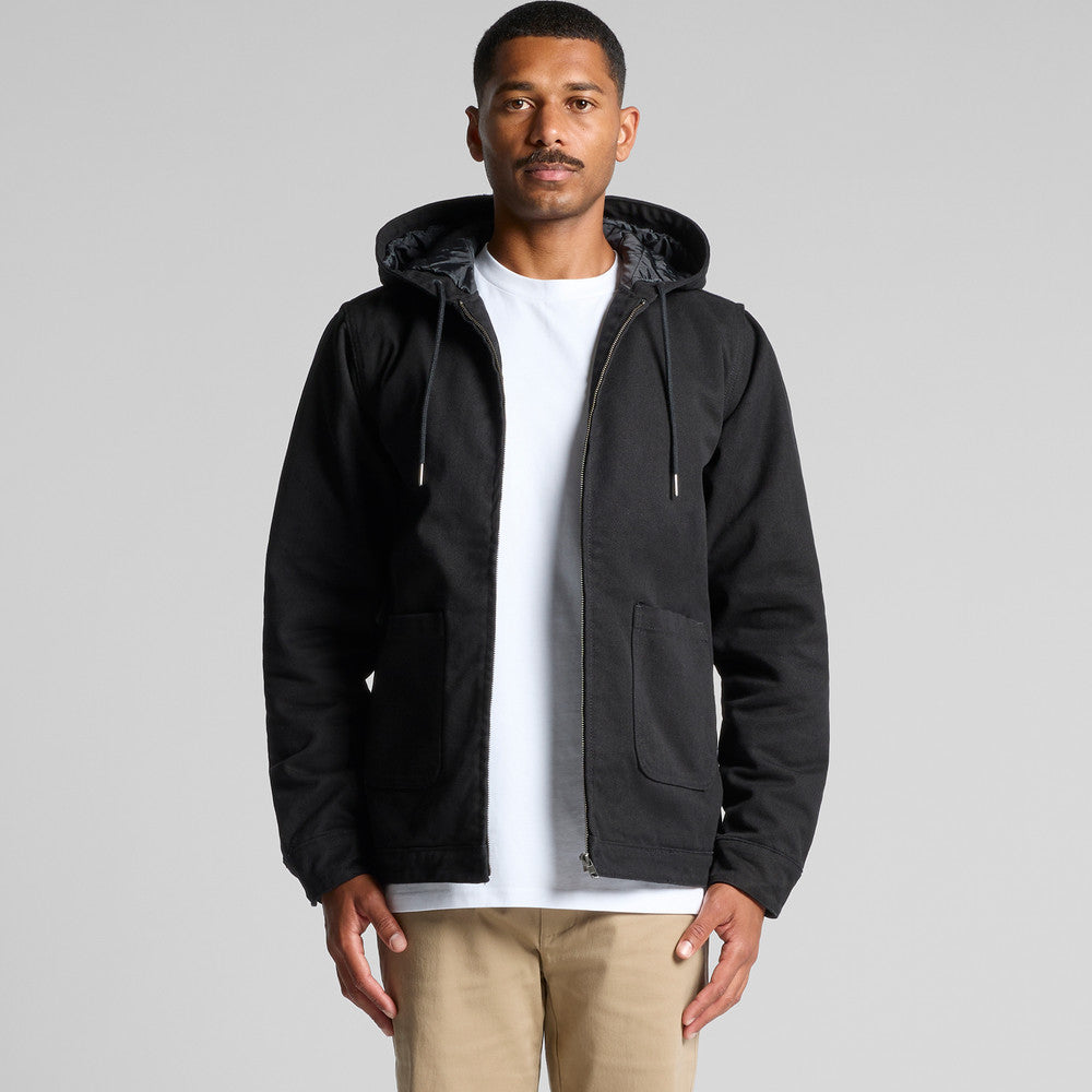 5529 - AS Colour - Canvas Heavy Hooded Jacket