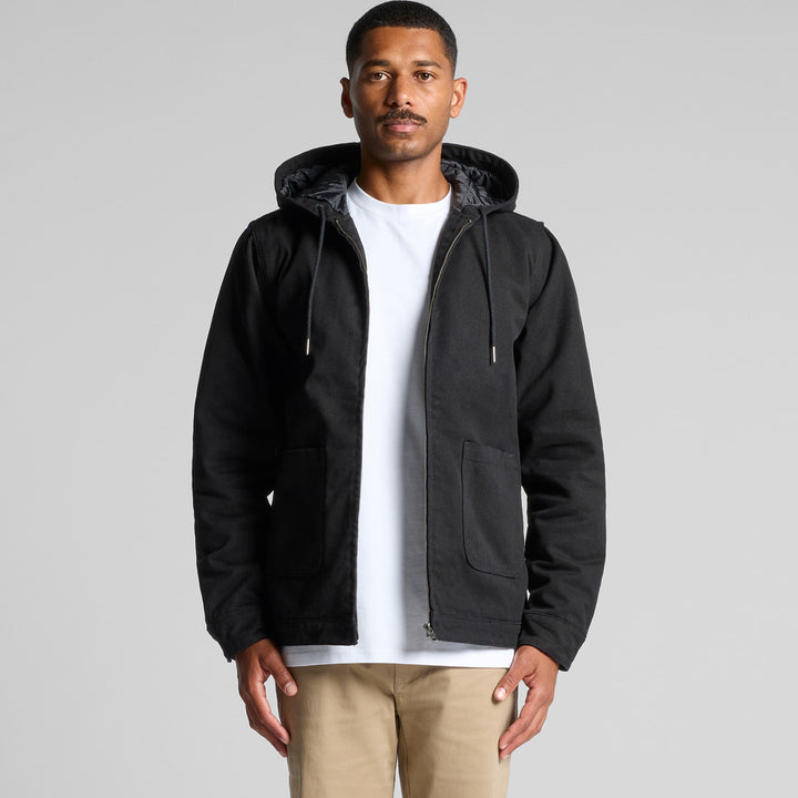 5529 - AS Colour - Canvas Heavy Hooded Jacket