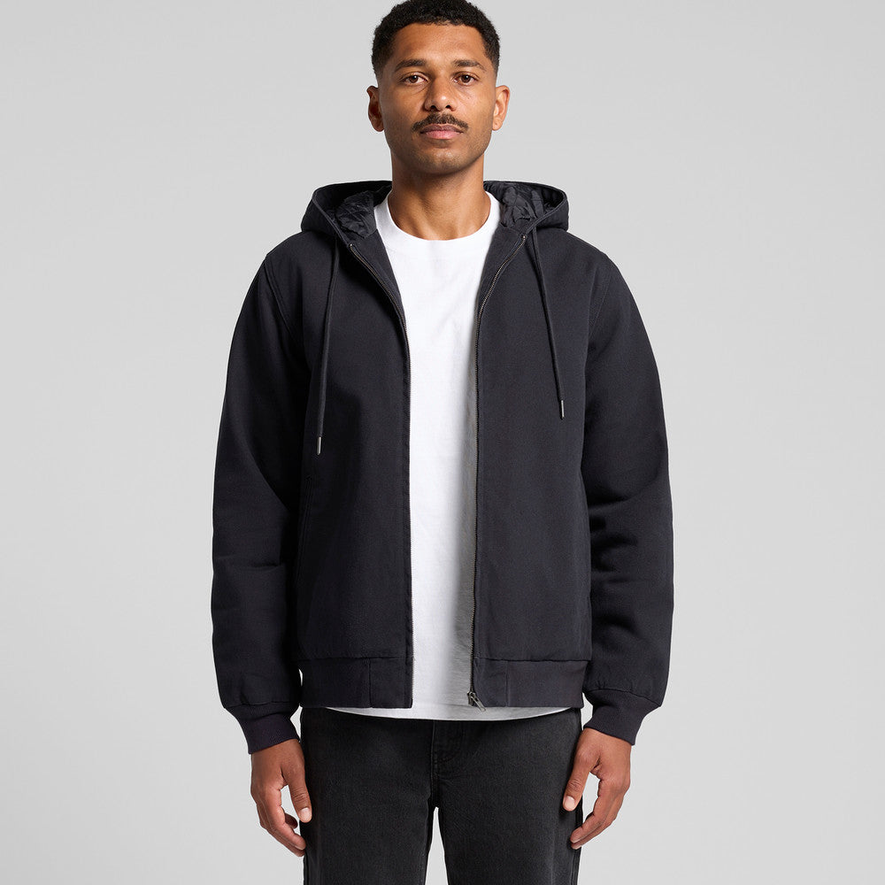 5532 - AS Colour - Canvas Heavy Bomber Hood Jacket