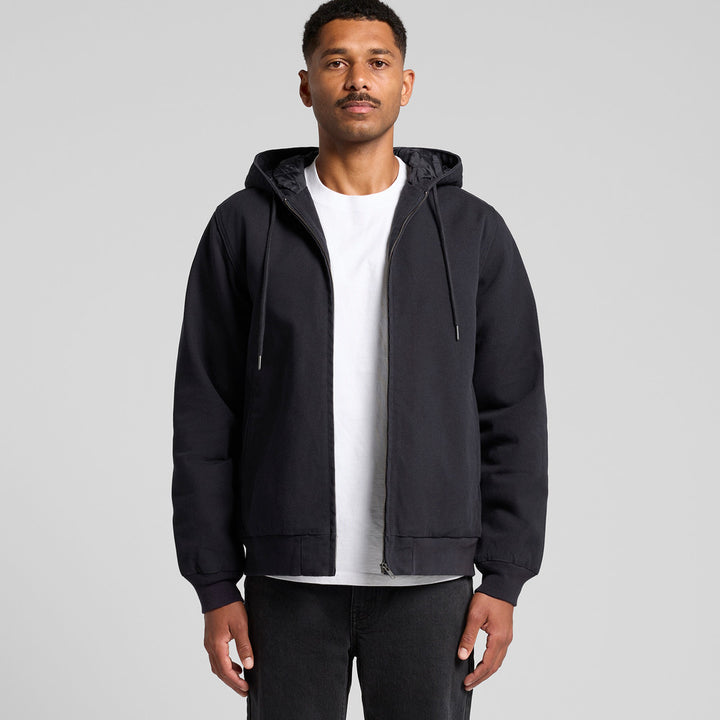 5532 - AS Colour - Canvas Heavy Bomber Hood Jacket