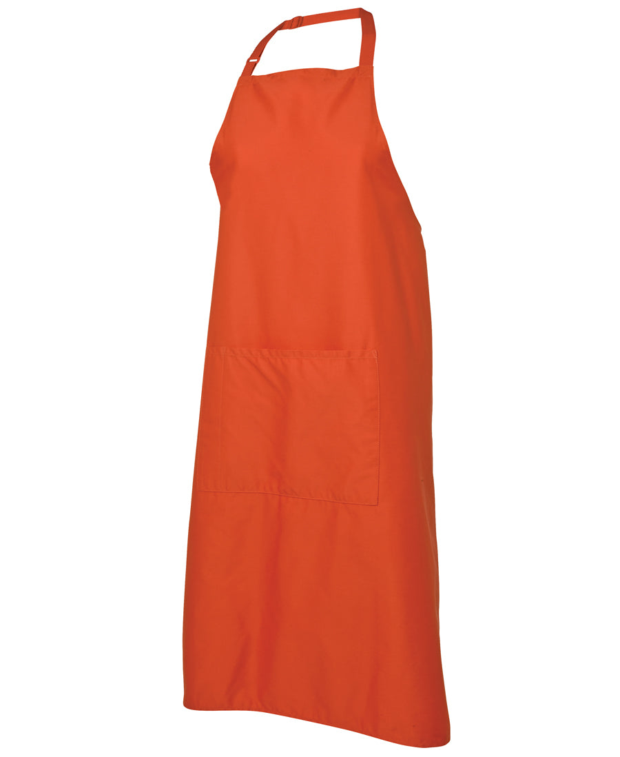 5ABIB - JB's Wear - Apron with Pocket (86cm x 93cm) Orange