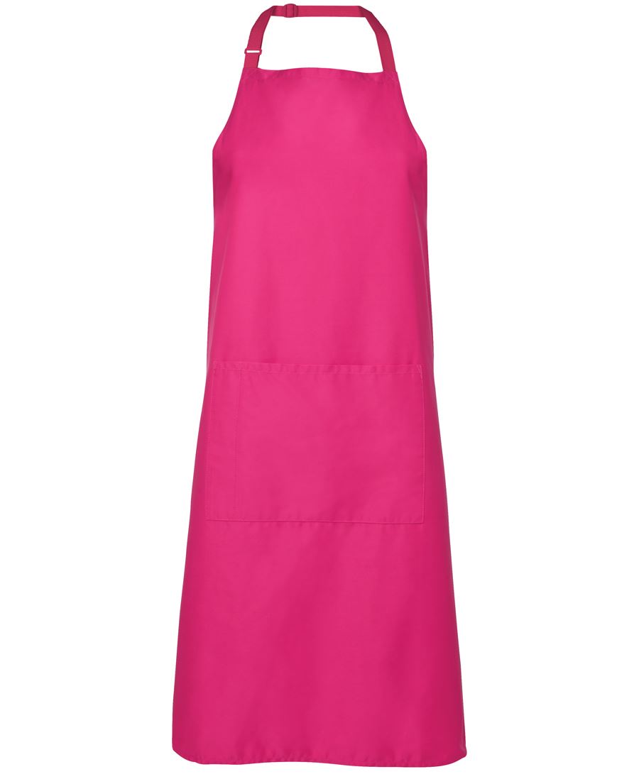 5ABIB - JB's Wear - Apron with Pocket (86cm x 93cm) Pink