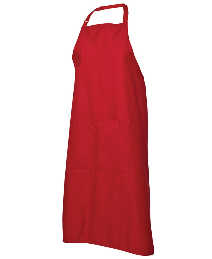 5ABIB - JB's Wear - Apron with Pocket (86cm x 93cm) Red