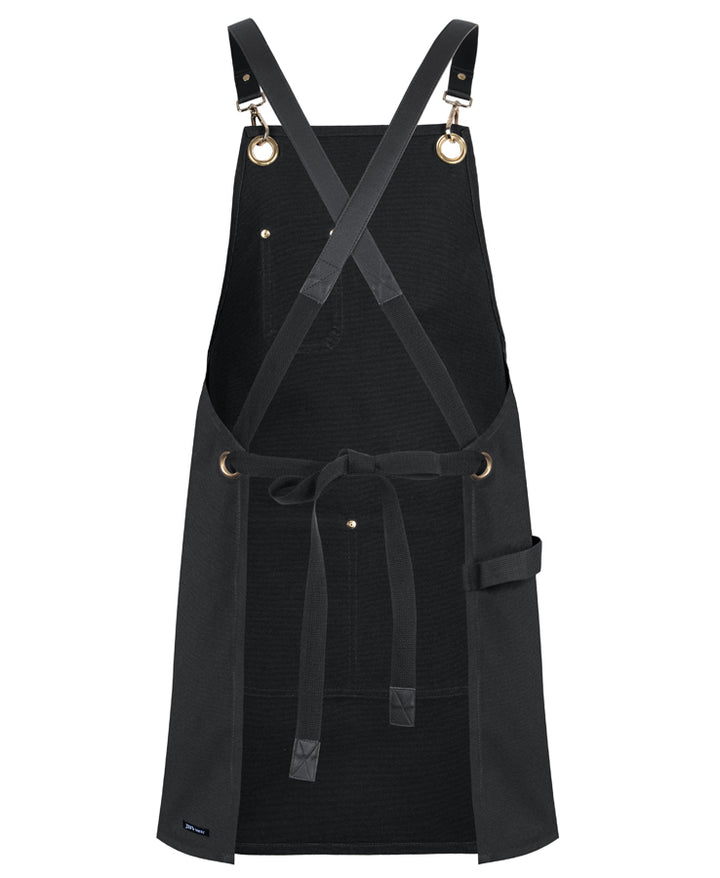 5ACBP - JB's Wear - Brass Eyelet Canvas Apron with PU Strap