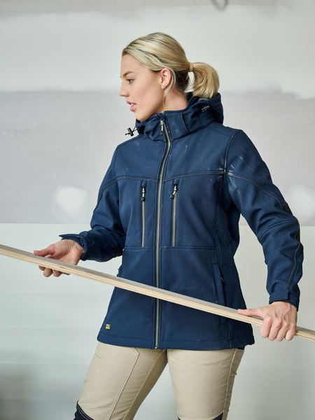 BJL6570 - Bisley - Women's Flex & Move Hooded Softshell Jacket