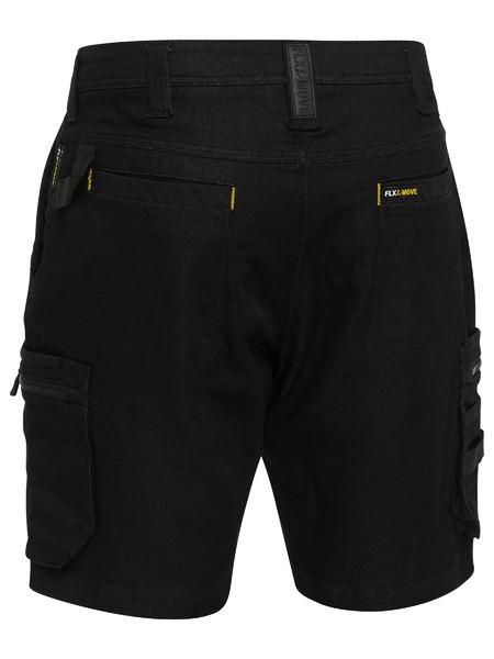 BSHC1335 - Bisley - Flx & Move Stretch Denim Zip Cargo Shorts