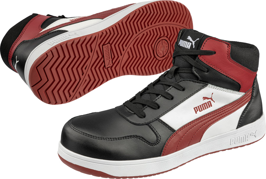 PU630057 - Puma Safety - Frontcourt Mid - Red/Black