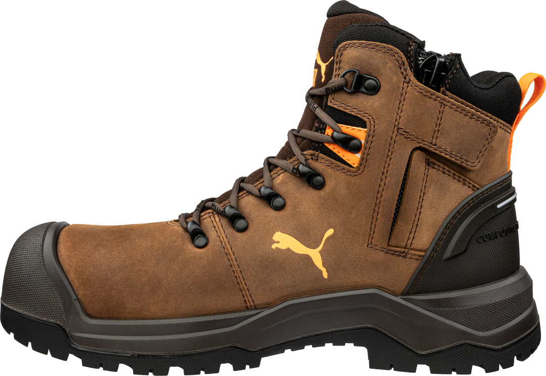 PU632717 - Puma Safety - Iron 6" HD Mid Boot - Brown