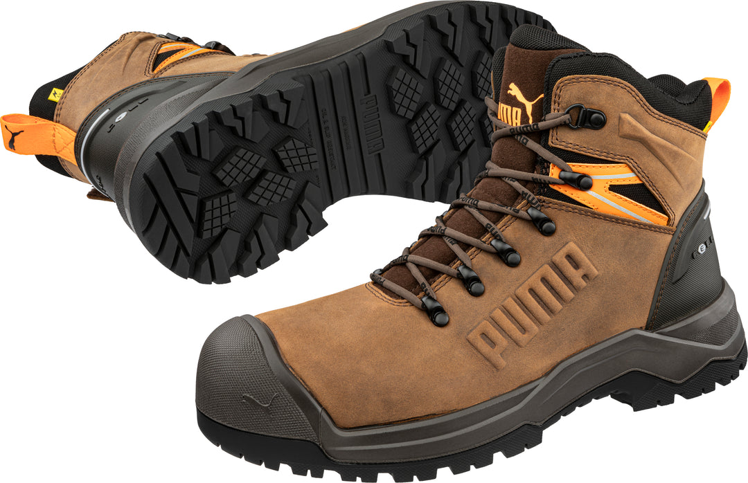 PU632717 - Puma Safety - Iron 6" HD Mid Boot - Brown