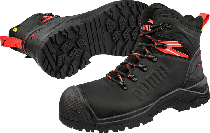 PU632747 - Puma Safety - Iron 6" HD Mid Boot - Black