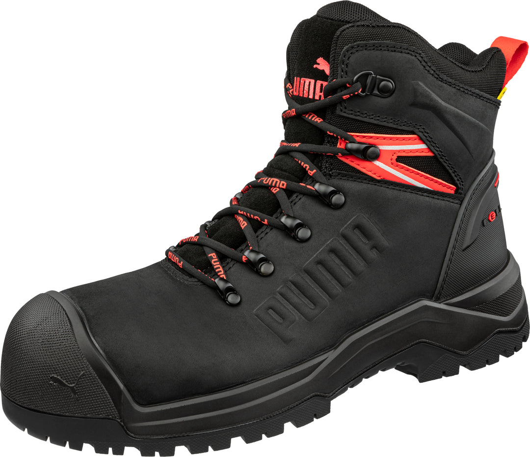 PU632747 - Puma Safety - Iron 6" HD Mid Boot - Black