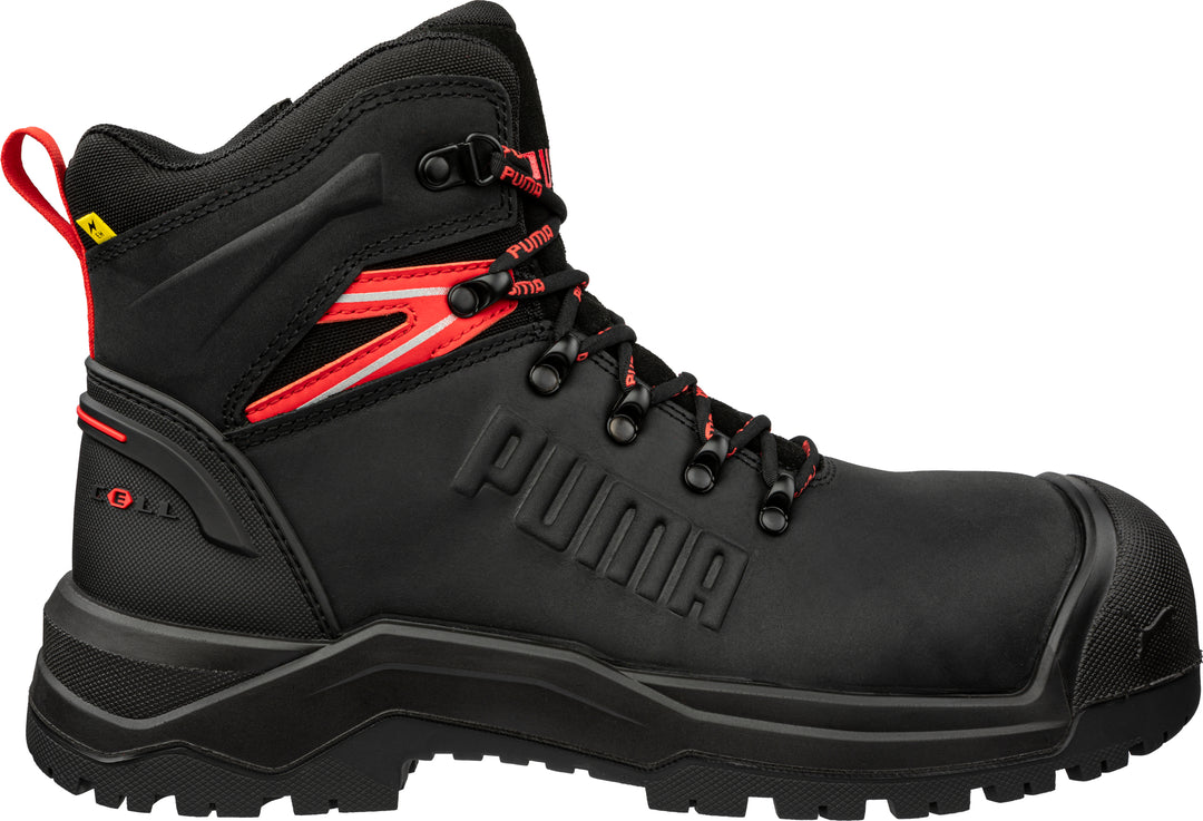 PU632747 - Puma Safety - Iron 6" HD Mid Boot - Black
