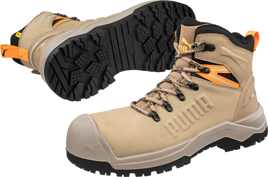 PU632757 - Puma Safety - Iron 6" HD Mid Boot - Stone