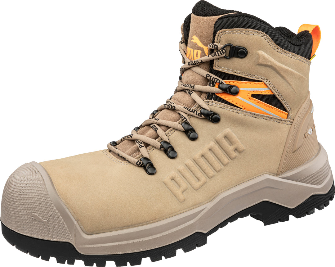 PU632757 - Puma Safety - Iron 6" HD Mid Boot - Stone