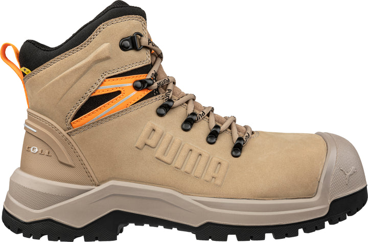 PU632757 - Puma Safety - Iron 6" HD Mid Boot - Stone