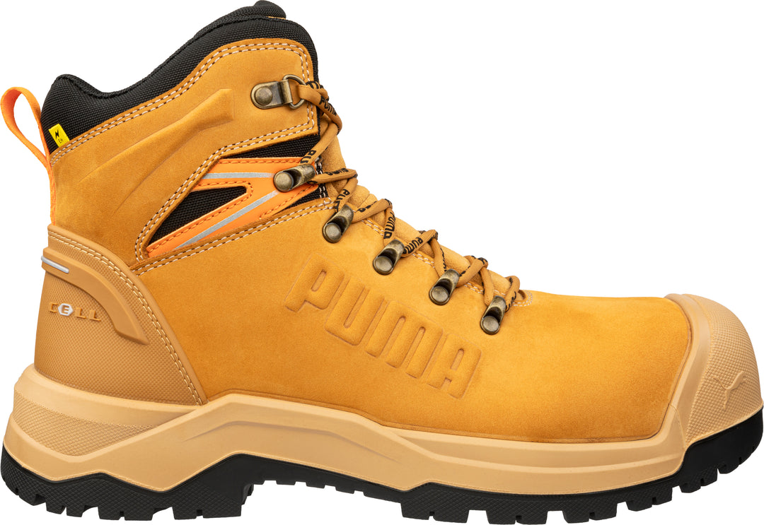 PU632767 - Puma Safety - Iron 6" HD Mid Boot - Wheat