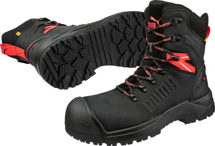 PU632777 - Puma Safety - Iron 8" HD Zip Boot - Black