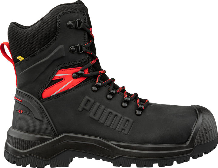PU632777 - Puma Safety - Iron 8" HD Zip Boot - Black