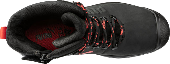 PU632777 - Puma Safety - Iron 8" HD Zip Boot - Black