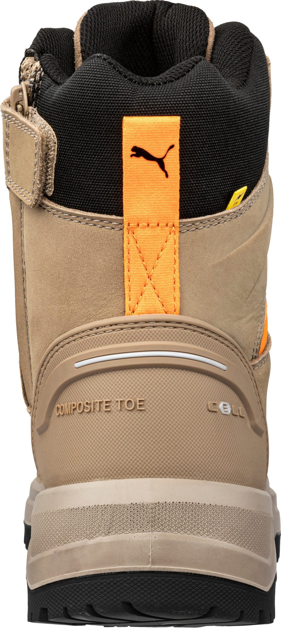 PU632787 - Puma Safety - Iron 8" HD Zip Boot - Stone