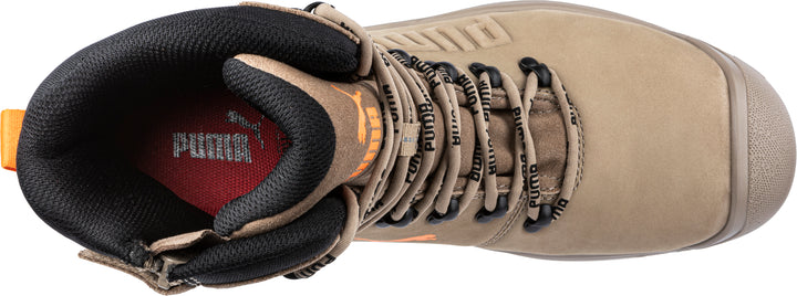 PU632787 - Puma Safety - Iron 8" HD Zip Boot - Stone