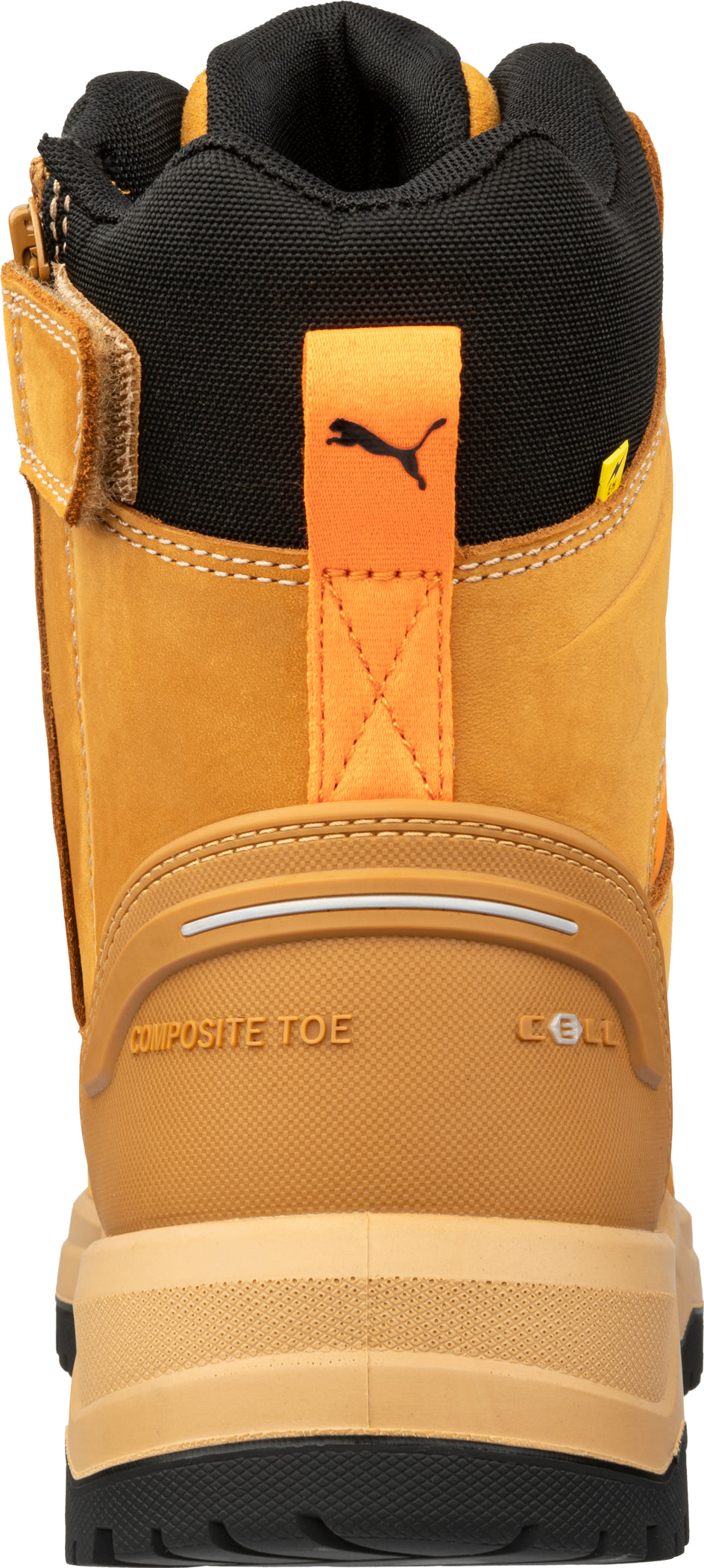 PU632797 - Puma Safety - Iron 8" HD Zip Boot - Wheat