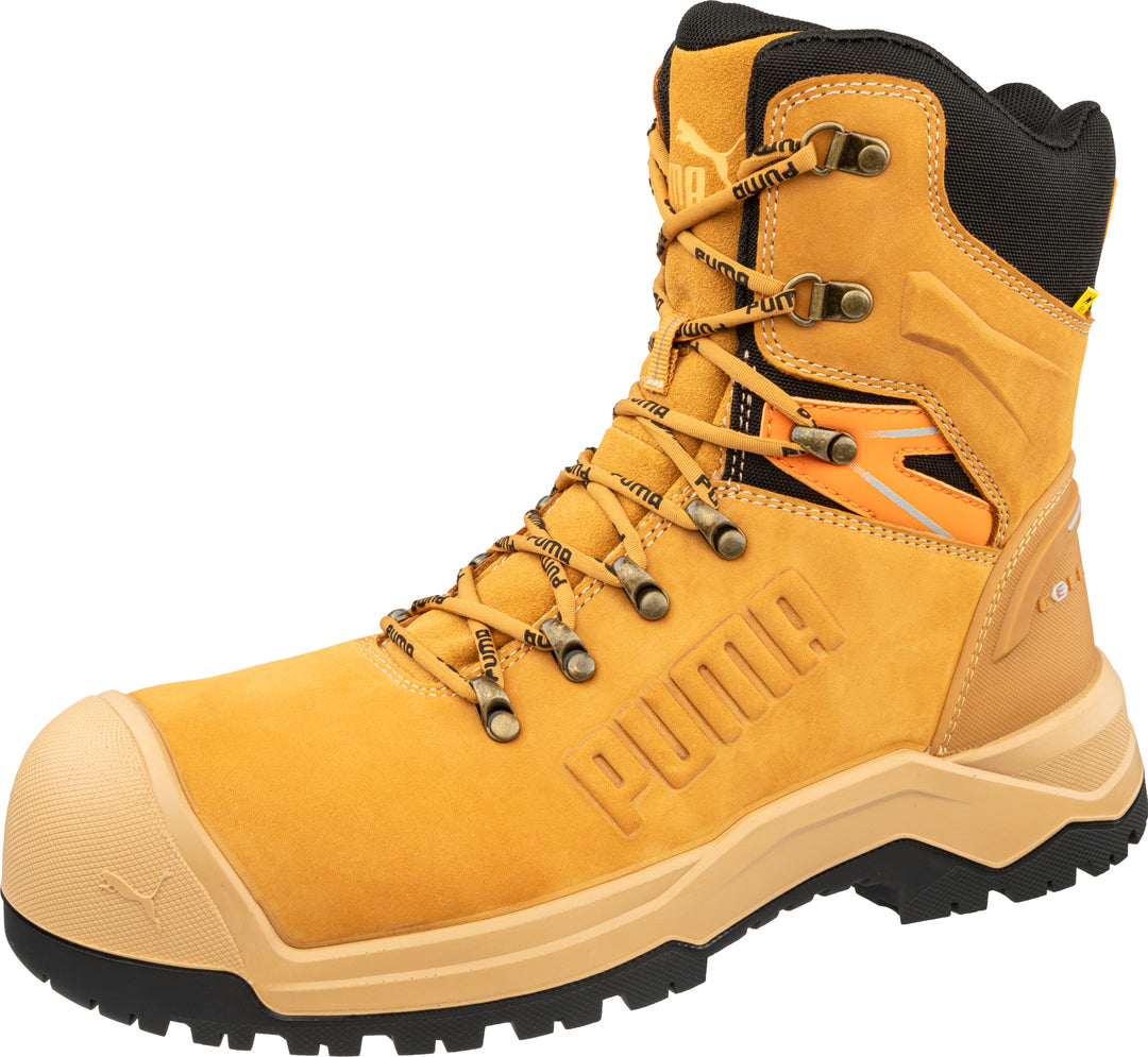 PU632797 - Puma Safety - Iron 8" HD Zip Boot - Wheat