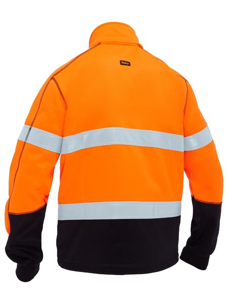 BK6611T - Bisley - Men's Taped Hi-Vis Zip Front Fleece