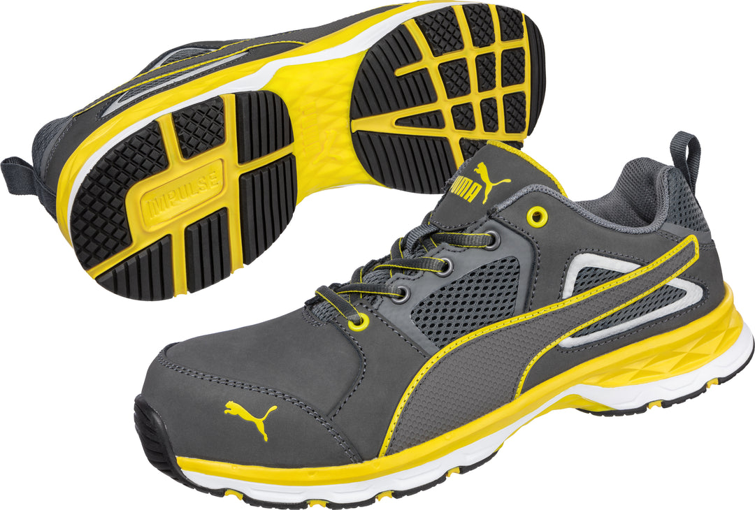 PU643807 - Puma Safety - Pace 2.0 Safety Shoe - Grey Yellow