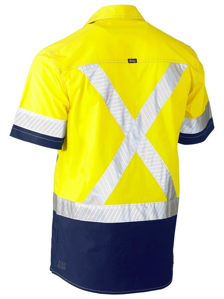 BS1177XT - Bisley - Flx & Move X Taped Hi-Vis Utility Shirt