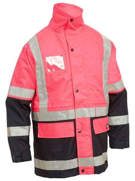 BK6975 - Bisley - Hi-Vis  5-in-1 Waterproof Jacket  (Taped)